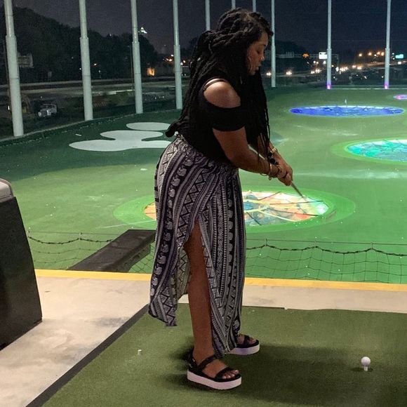 Earthbound Elephant Print Skirt - Picture 3 of 6